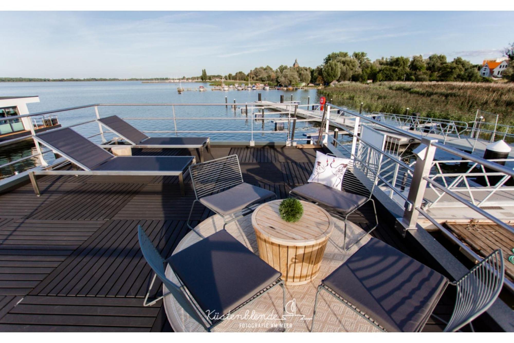 Ostsee Hausboot - Kranichnest Lp1 Ribnitz-Damgarten Eksteriør bilde